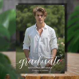 Anúncio Graduação de Foto por Sobreposição de Script Moder