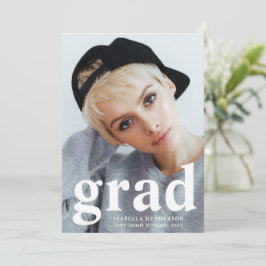 Anúncio Graduação de Foto por Tipografia Moderna