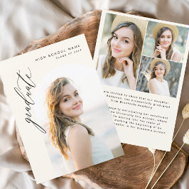 Anúncio Graduação de Foto Simples com Formando de Arch Neu