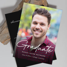 Graduação de Foto Simples Moderna