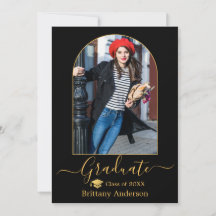 Graduação de Fotografia do Boné Dourado Arch Moder