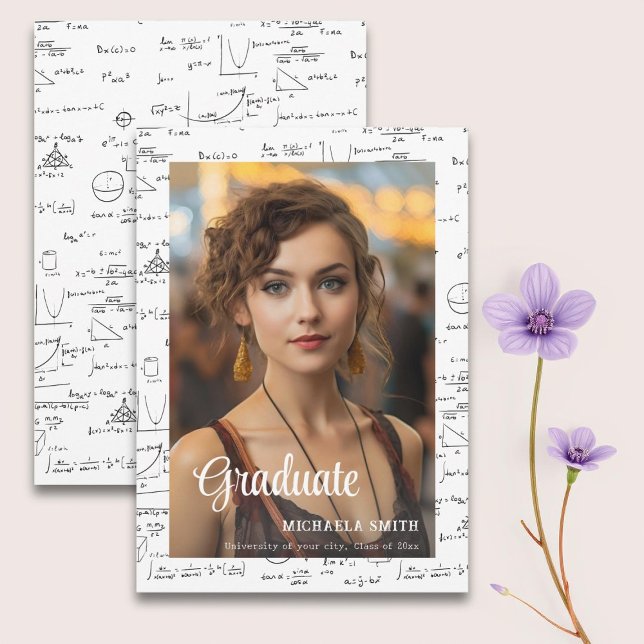 Anúncio Graduação de Fotos da Faculdade de Matemática Bran (Criador carregado)