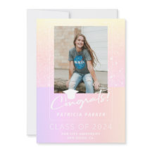 Graduação de fotos de segundo grau moderna e giro 