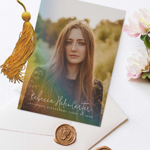 Anúncio Graduação de Fotos do Arco-íris