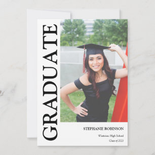 Anúncio Graduação de Fotos Personalizada Moderna