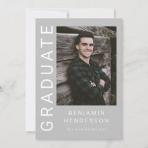 Graduação de Rapaz de Fotos Moderno