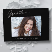 Graduação de Script Elegante de Tinta de Caligrafi