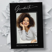 Graduação de Script Elegante de Tinta de Caligrafi