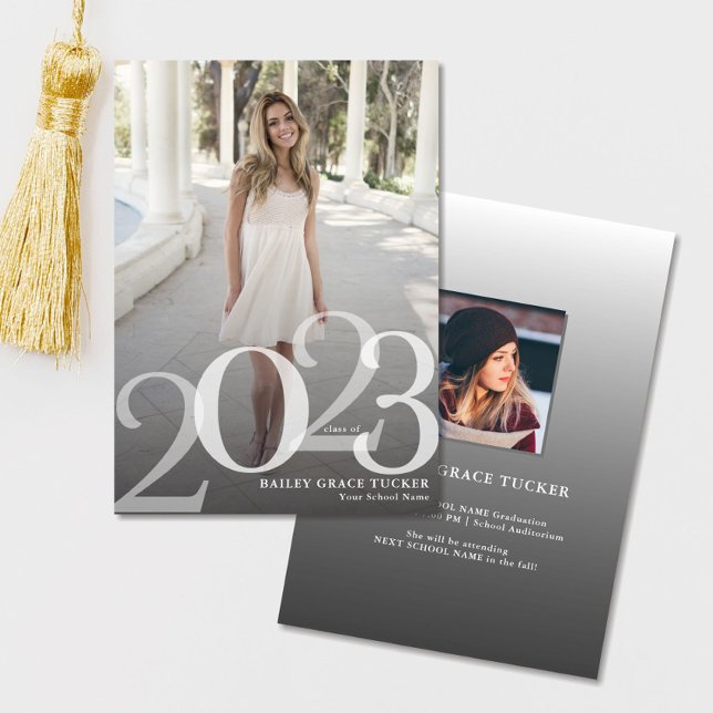 Anúncio Graduação de Sobreposição 2023 do FORMANDO Negrito (Criador carregado)