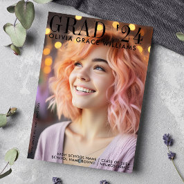 Anúncio Graduação de sobreposição da Revista Moderna 2024