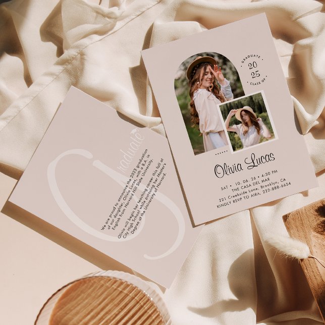 Anúncio Graduação de Sobreposição de Script de Foto em Arc (Criador carregado)