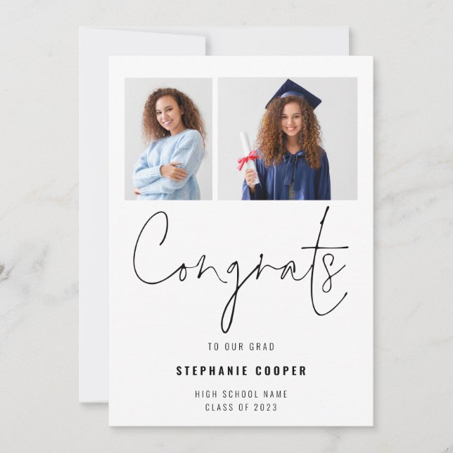 Anúncio Graduação do Script 2 de Parabéns (Frente)