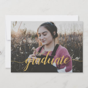 Anúncio Graduação do Segundo grau de Fotos de Script Dou