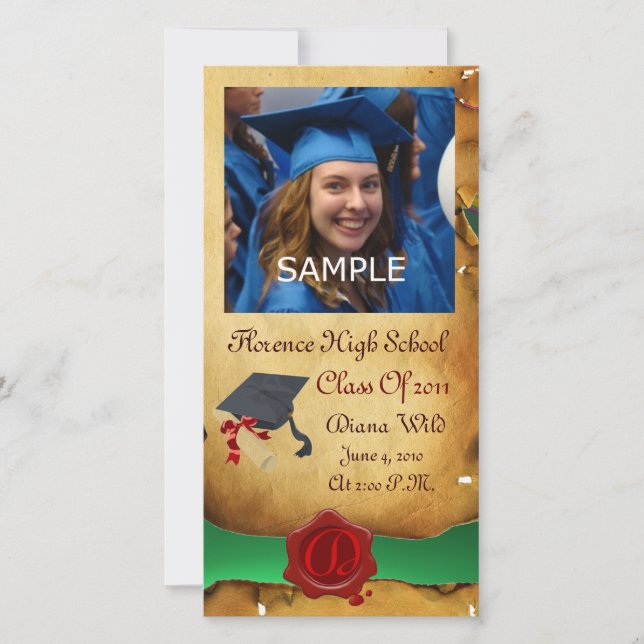 Anúncio GRADUAÇÃO DO VERMELHO CÉREA VERMELHA MONOGRAMA ver (Frente)