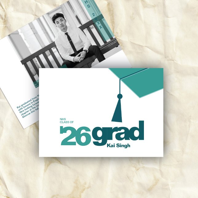 Anúncio Graduação em Tipografia Moderna | Turma de 2026 (Criador carregado)