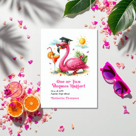 Anúncio Graduação Flamingo Mais Curta, De Um Ou Dois Graus