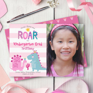 Anúncio Graduação Foto do Jardim de Infância Dinossauros M