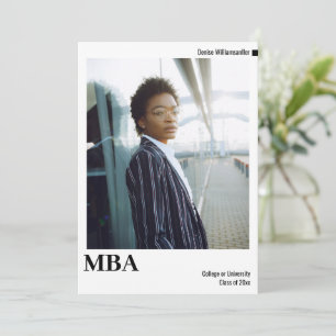 Anúncio Graduação MBA de Foto Mínima