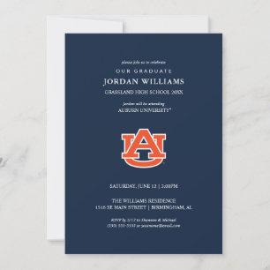 Anúncio Graduação na Universidade de Auburn – Auburn Tiger