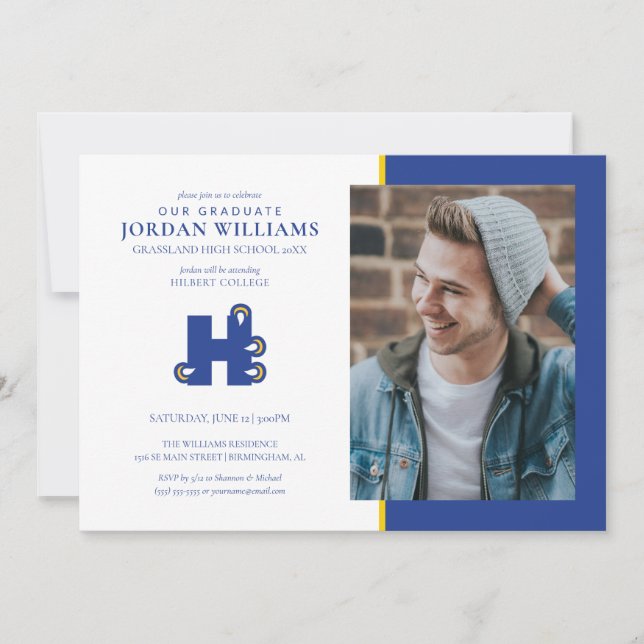 Anúncio Graduação no Hilbert College (Frente)