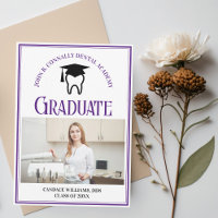 Graduação Personalizada de Foto da Escola Dental R