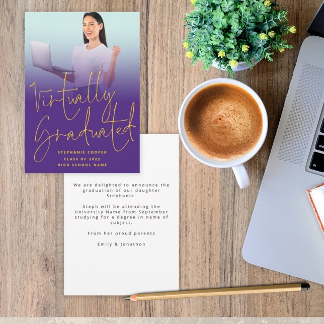 Anúncio Graduação Praticamente Graduada em Foto 2022 (Criador carregado)