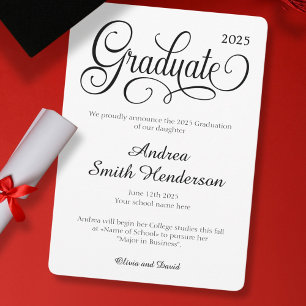 Anúncio Graduação Sem Tipografia Elegante