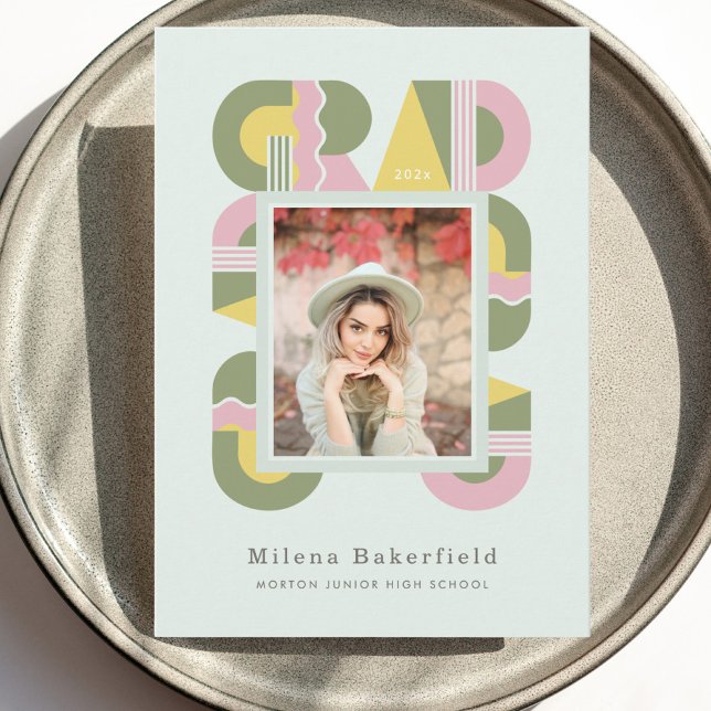 Anúncio Graduation announcement class of 2026 modern (Criador carregado)