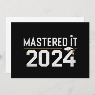 Anúncio Grau de mestrado Mastered 2024 Mestrados