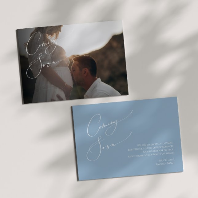 Anúncio Gravidez Azul Com Queda (Criador carregado)