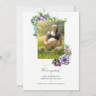 Anúncio Gravidez Geométrica Suculta