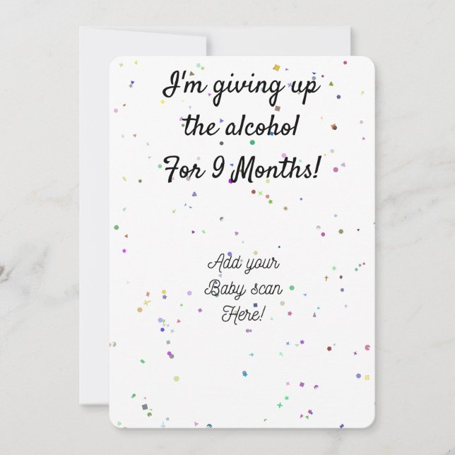 Anúncio Gravidez Personalizada (Frente)