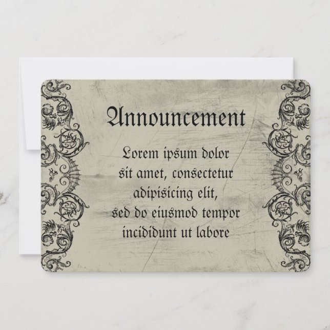 Anúncio Grotesque Ornament Heart (Frente)