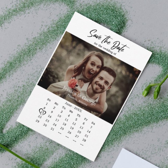 Anúncio Guardar Simples O Casamento De Código QR Do Calend (Simplify your RSVP with our QR code save-the-date, adding an unforgettable touch to your special day)