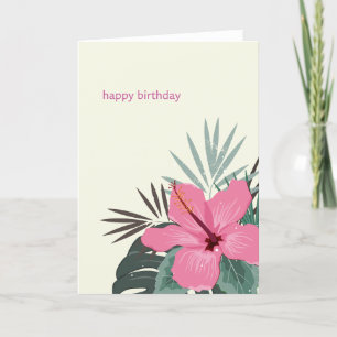 Anúncio Hau‘oli La Hanau Havaiano Birthday Hibiscus