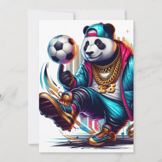 Anúncio Hip Hop Panda Futebol de Verão Esportes
