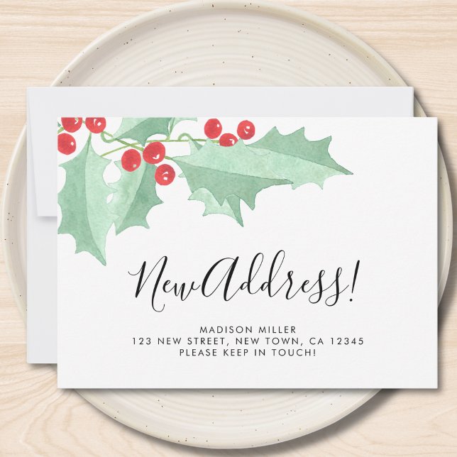 Anúncio Holly New Address Moving  (Criador carregado)