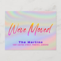 Anúncio holográfico moderno de movimento