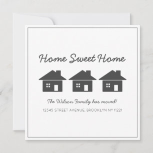 Anúncio Home Sweet Home Movemos a Nova Casa