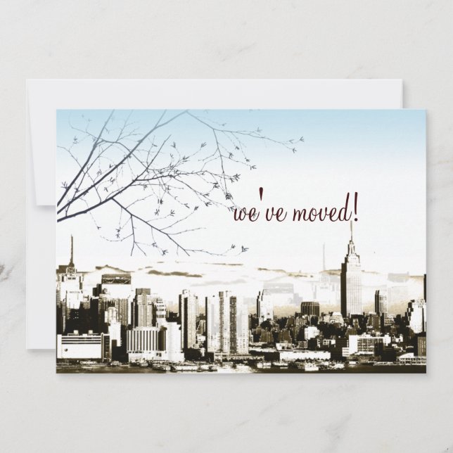 Anúncio Horizonte de Nova York/torres gêmeas/anúncio em mo (Frente)