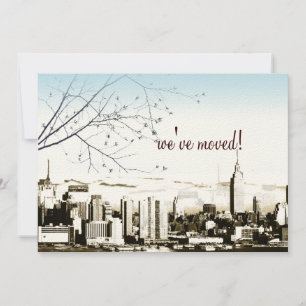 Anúncio Horizonte de NYC/torres gêmeas/anúncio com movimen