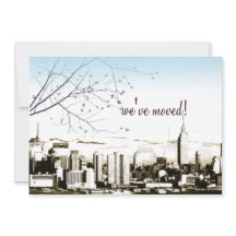 Horizonte de NYC/torres gêmeas/anúncio em moviment