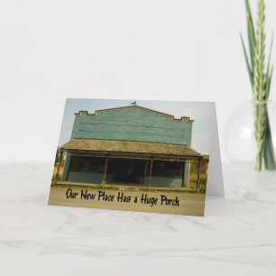 Anúncio Huge Porch - Engraçada mudança de endereço