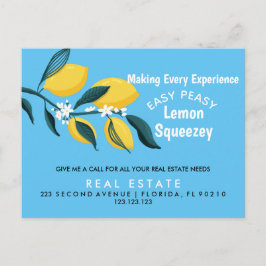 Anúncio Imóveis Open House Pop de Lemon por Cartão Postal