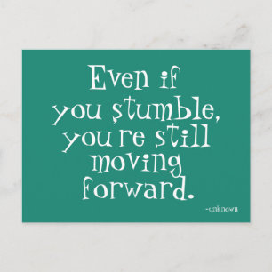 Anúncio Inspiração de sucesso - Cartão postal motivacional