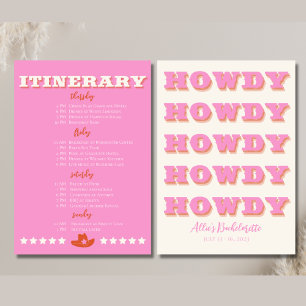 Anúncio Itinerário Rosa Festa de solteira Nashville