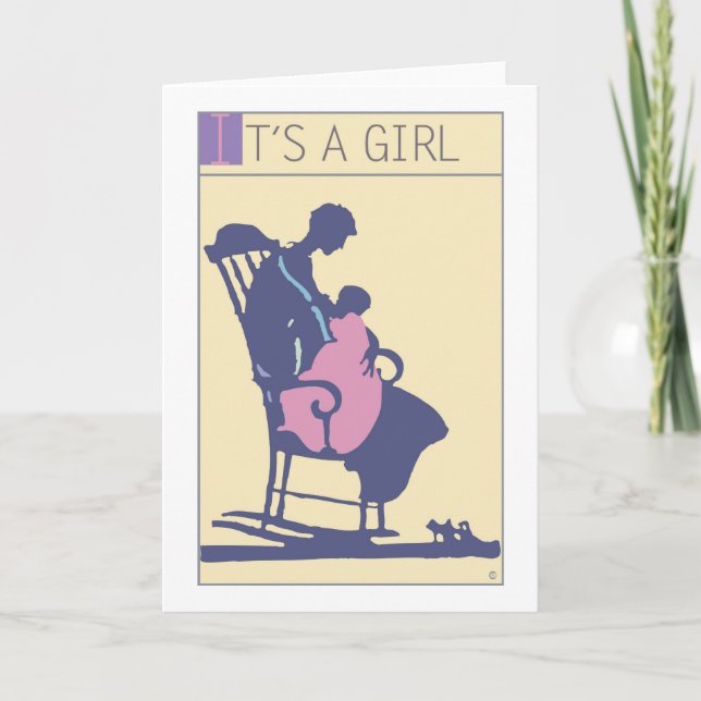 Anúncio <It's a Girl>por Steve Collier (Frente)