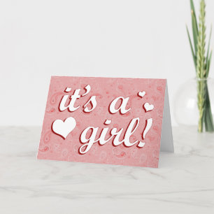 Anúncio it's a girl! (see inside) : paisley :