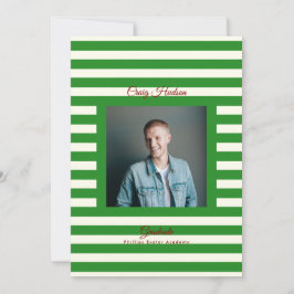 Anúncio Ivory Forest High School Grad Announcement Card