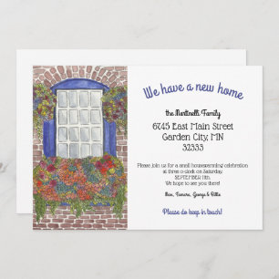 Anúncio Janela Pintada Novo Endereço Doméstico